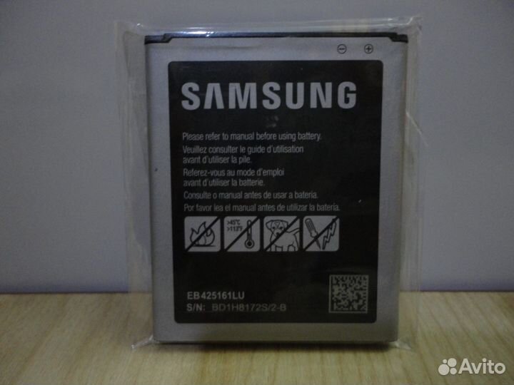 Оригинальный аккумулятор Samsung EB425161LU