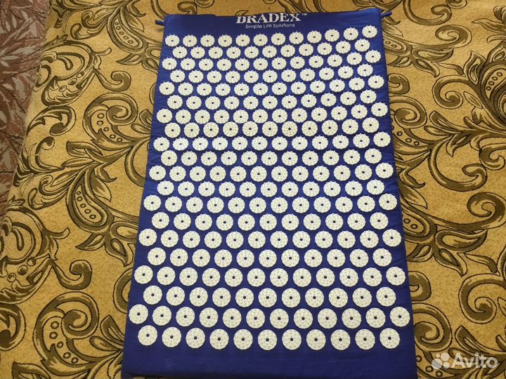 Массажный коврик для спины и массажная подушка