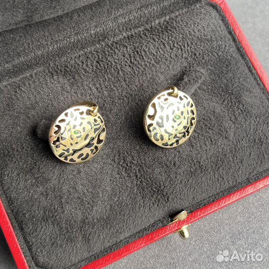 Серьги Cartier panthere DE cartier earrings