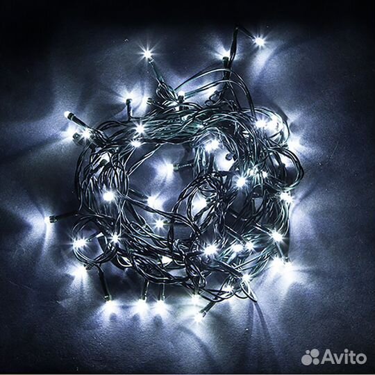 Светодиодная гирлянда 60 метров CL08 5000К 32321