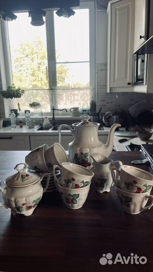 Кофейный сервиз гдр walbrzych