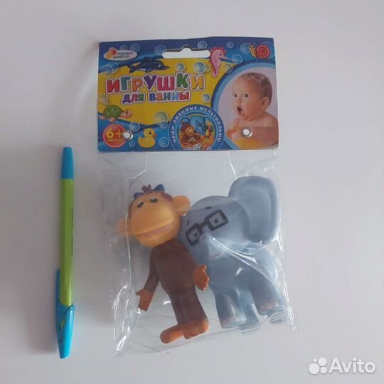 Игрушки для ванны 38 попугаев