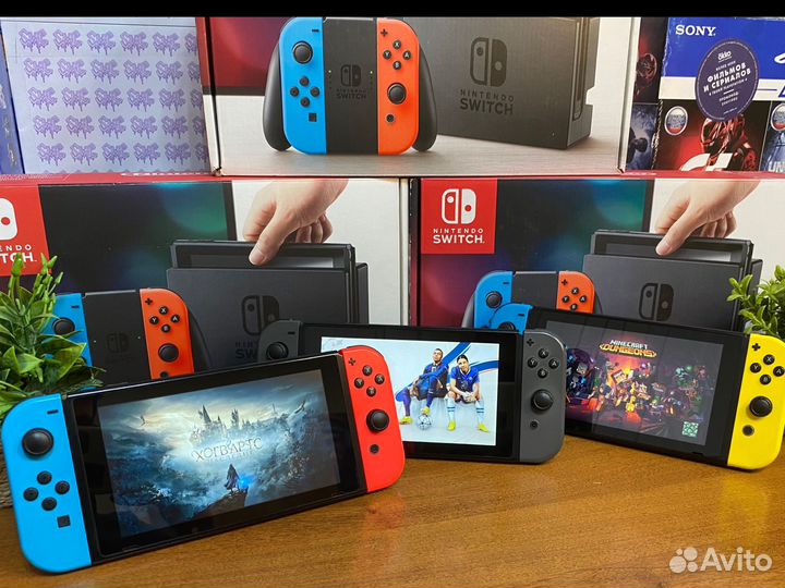 Прошитая Nintendo Switch 64/128/256/512GB