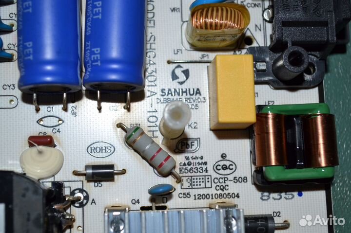 Блок питания от телевизора Panasonic TX-43FSR400