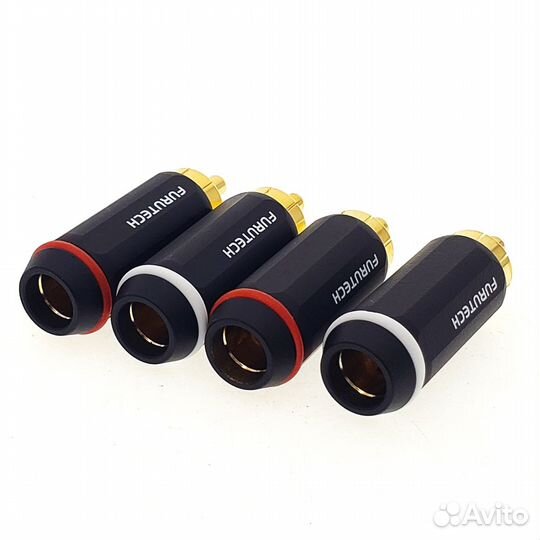RCA-разъемы Furutech FP126(Gold & Rhodium) (4 шт.)