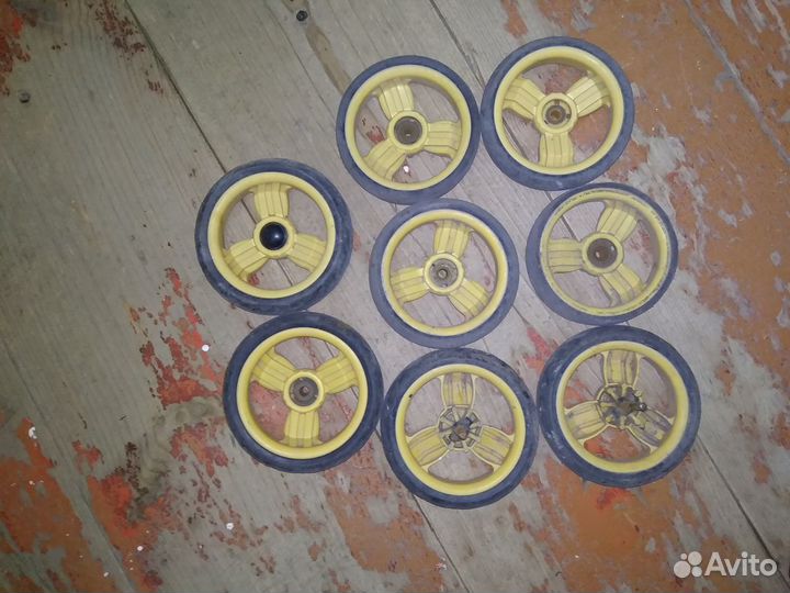 Комплект колес коляски 8 штук