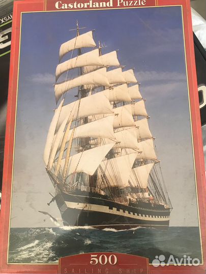 Пазл castorland 500 деталей запакованный