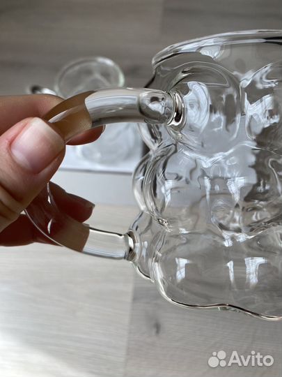 Набор стеклянных кружек