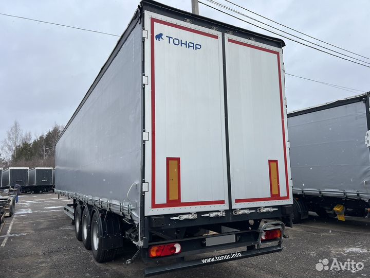 Полуприцеп шторно-бортовой Тонар 9888, 2023