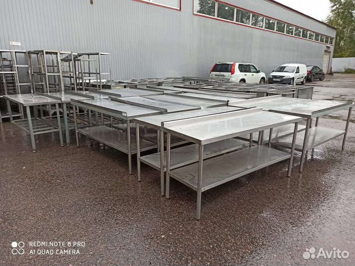 Столы мойки из нержавейки економ класса