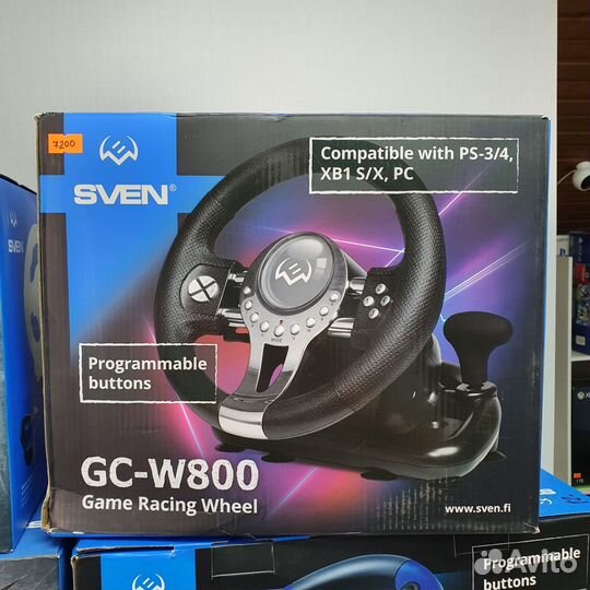 Руль с педалями для пк, PS3, PS4, xbox 360, ONE