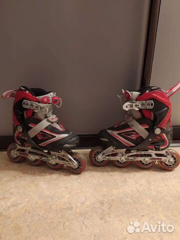 Роликовые коньки детские раздвижные