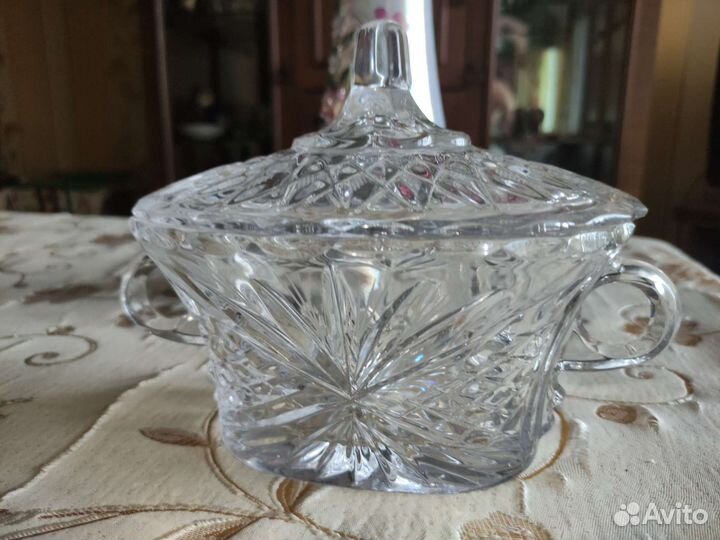 Ваза для конфет Варвара гхз СССР (сзр)