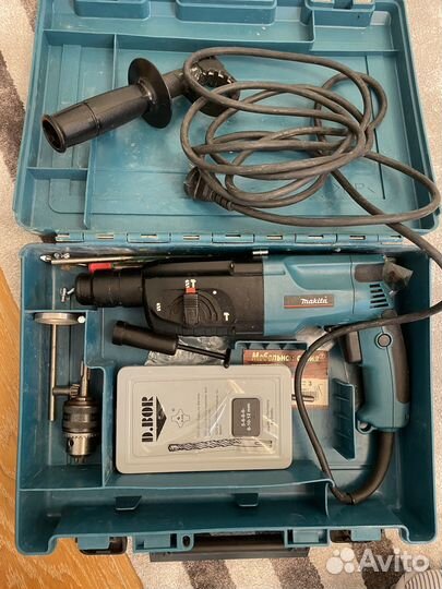 Перфоратор makita 2470 сверла