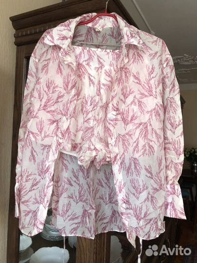 Костюм шорты и рубашка