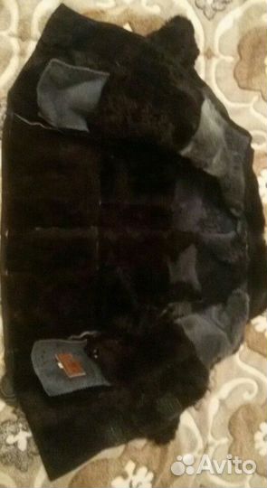 Дубленка натуральная детская 28 р-р