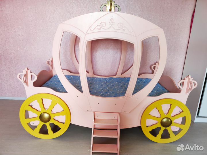 Детская кровать карета