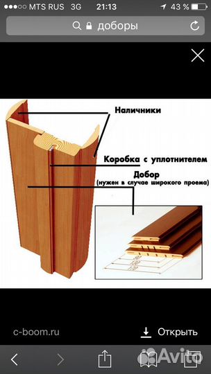 Установка межкомнатных Дверей