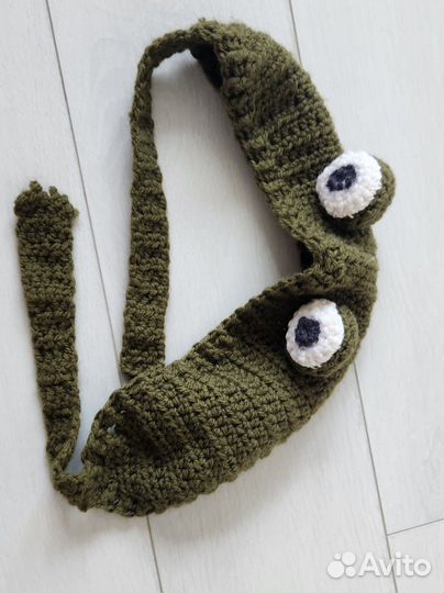 Шапка-лягушка тренд