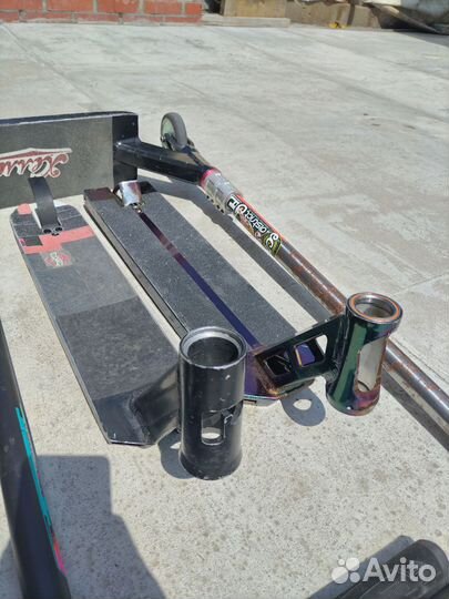 Трюковой самокат стрит+(запчасти)