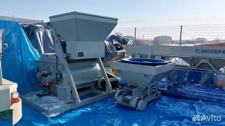 Бетонный завод HZS 25 (25 кубов/ч)