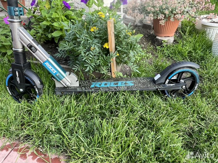 Самокат с большими колесами