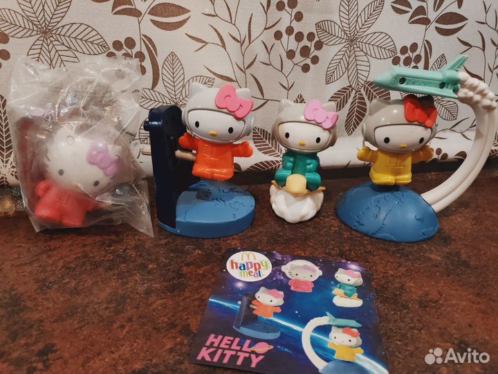 Игрушки из Макдональдс Hello kitty