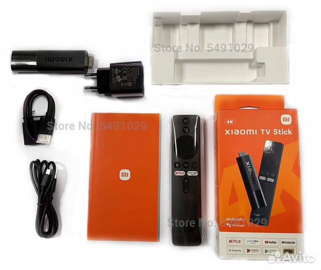 Xiaomi mi TV stick 4k, новый