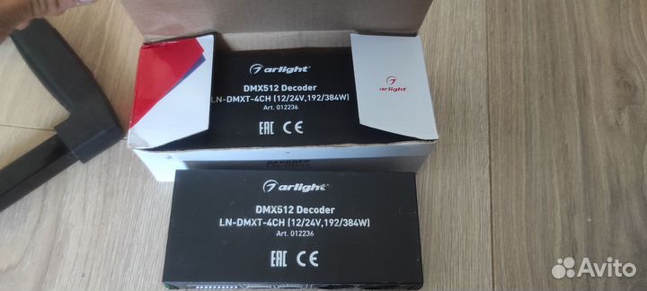 Декодер arlight-012236 LN-dmxt-4CH (12/24V,192/384