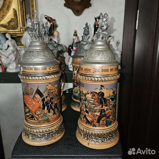Фарфоровые пивные кружки Германия. Резервистика