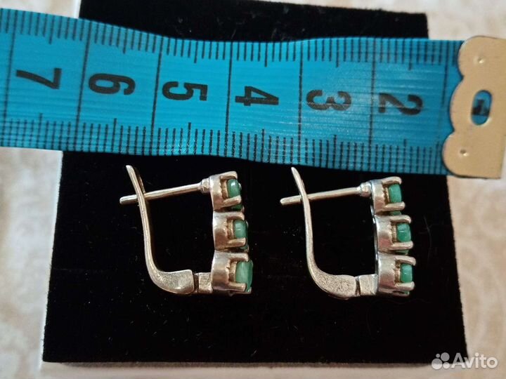 Серьги серебро