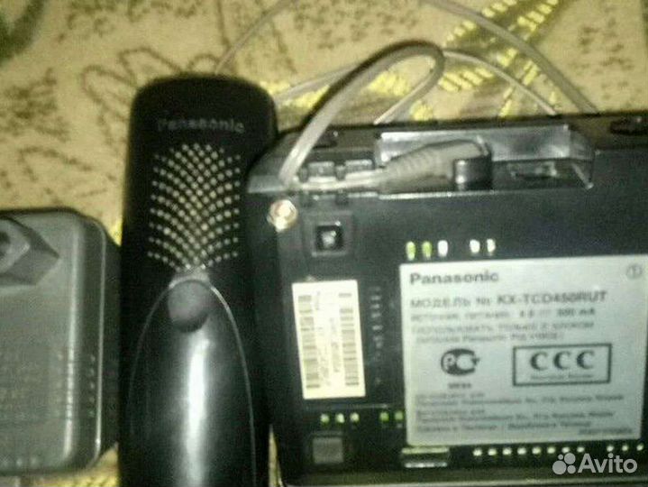 Радиотелефон panasoniс с базой питания