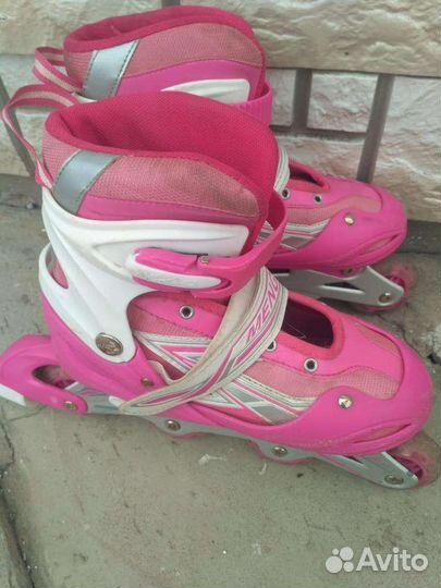 Роликовые коньки 35 38 детские