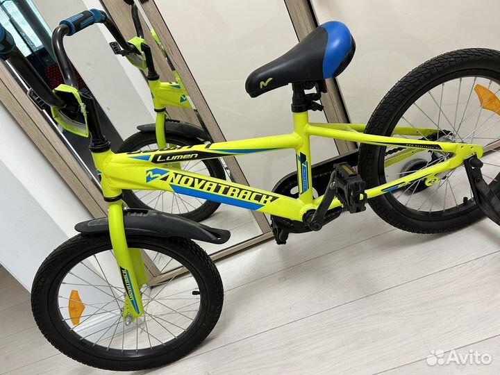 Велосипед детский 18 lumen novatrack