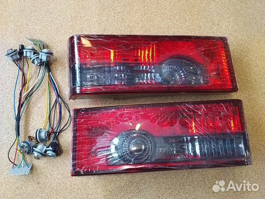 Фары фонари задние ваз 2109, 2114 красные клюшки