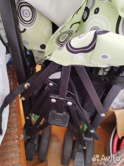 Прогулочная коляска трость бу
