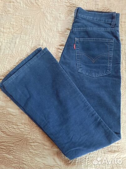 Вельветовые джинсы levis