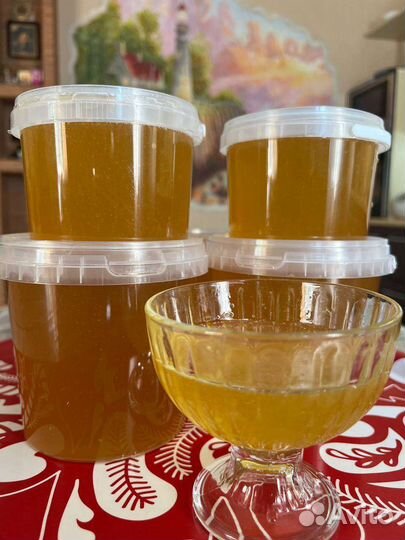 Алтайский Мёд/Мед Акация горная(Карагана)желтая 23