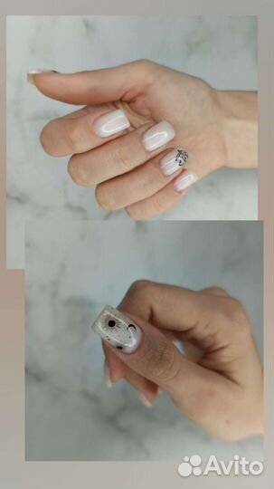 Маникюр с покрытием гель-лаком