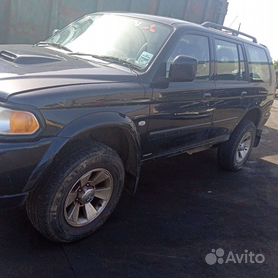 Багажник экспедиционный Mitsubishi Pajero Sport 1996-2008 ШТОРКА