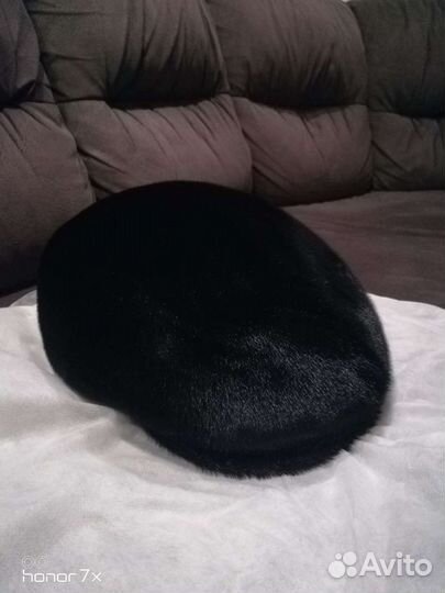 Меховая мужская кепка