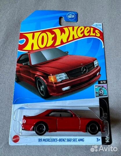 Hot Wheels '89 Mercedes-Benz 560 SEC AMG