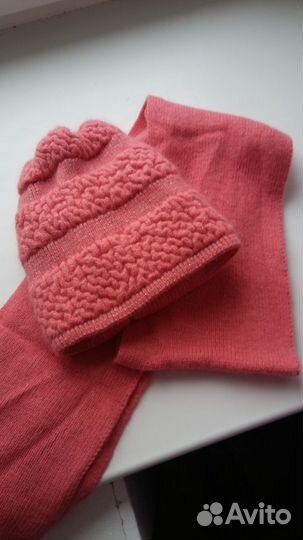 Комплект зимний (шапка и шарф)