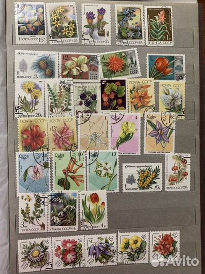 Альбом марок СССР по темам 2 часть