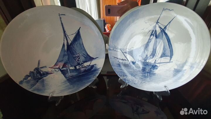 Антикварные тарелки