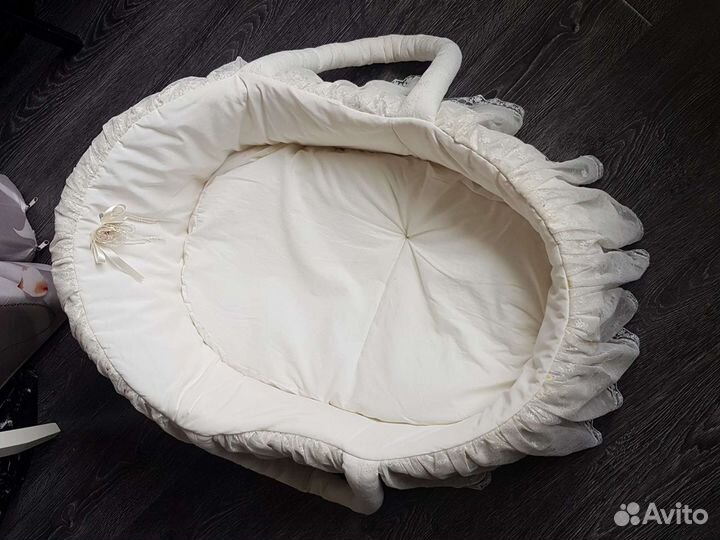 Кокон корзина переноска плетенная