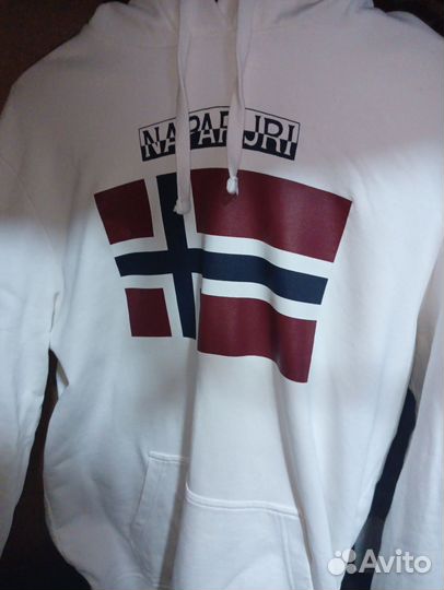 Толстовка мужская с капюшоном размер L