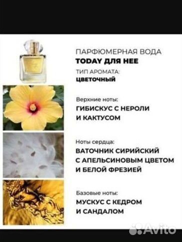 Духи женские avon тудей