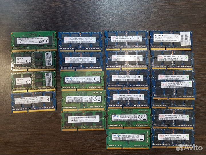 Оперативная память DDR2 DDR3 DDR4 для пк и ноутбук