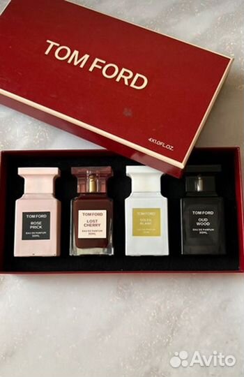 Парфюмерная вода набор Tom Ford 4 x 30 ml унисекс